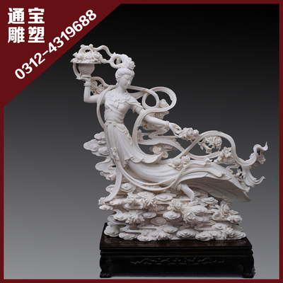 精品石雕 大理石汉白玉 天女散花