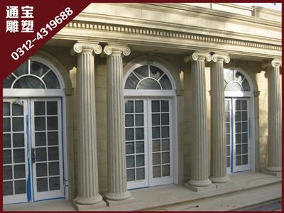 精品石雕 金碧柱子 河南黄中国黑墨玉等各种材质各种规格可定制